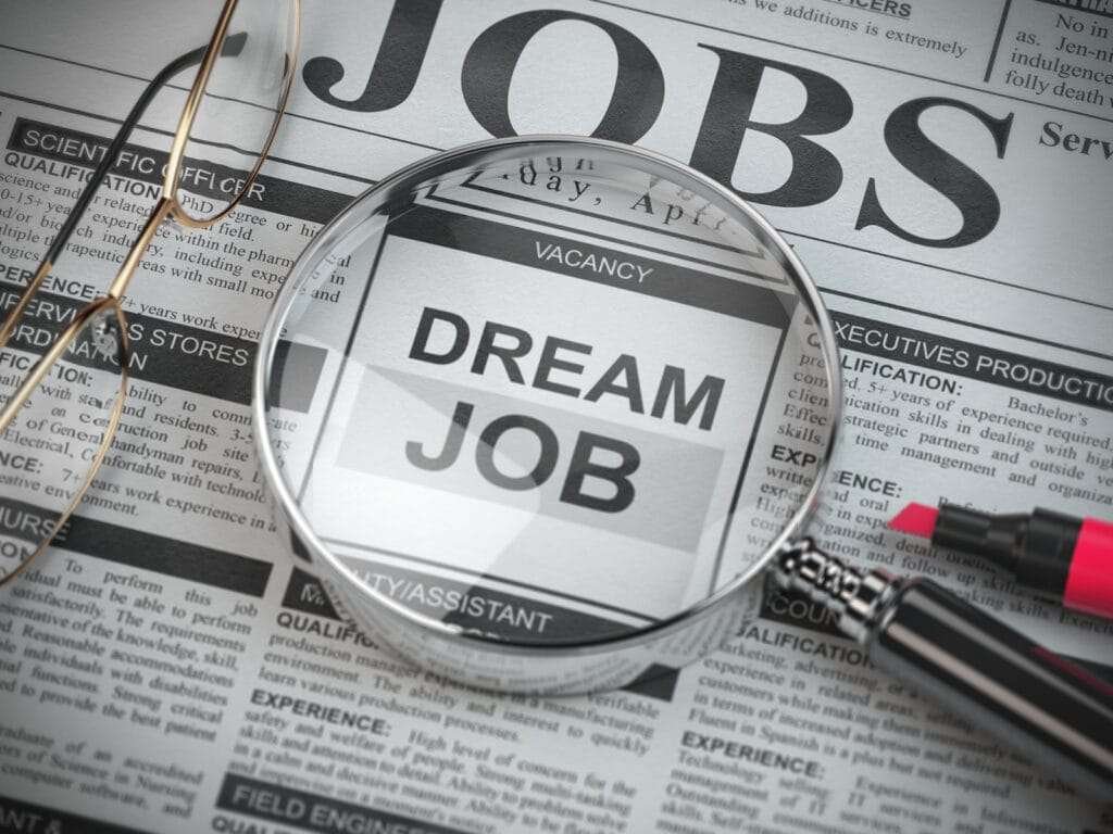 dream job search